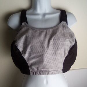 GLAMORISE SPORT Elegant Black Women's Bra SIZE 44 I